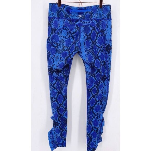 Lululemon Speed Tight IV Full-On Luxtreme
Mini Ziggy Snake Pipe Dream Blue Sz 6 - Picture 7 of 8